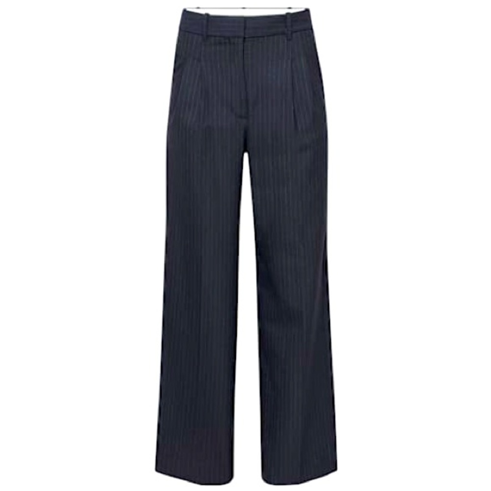 ARITZIA Effortless Pant - Navy Pinstripe Size 4